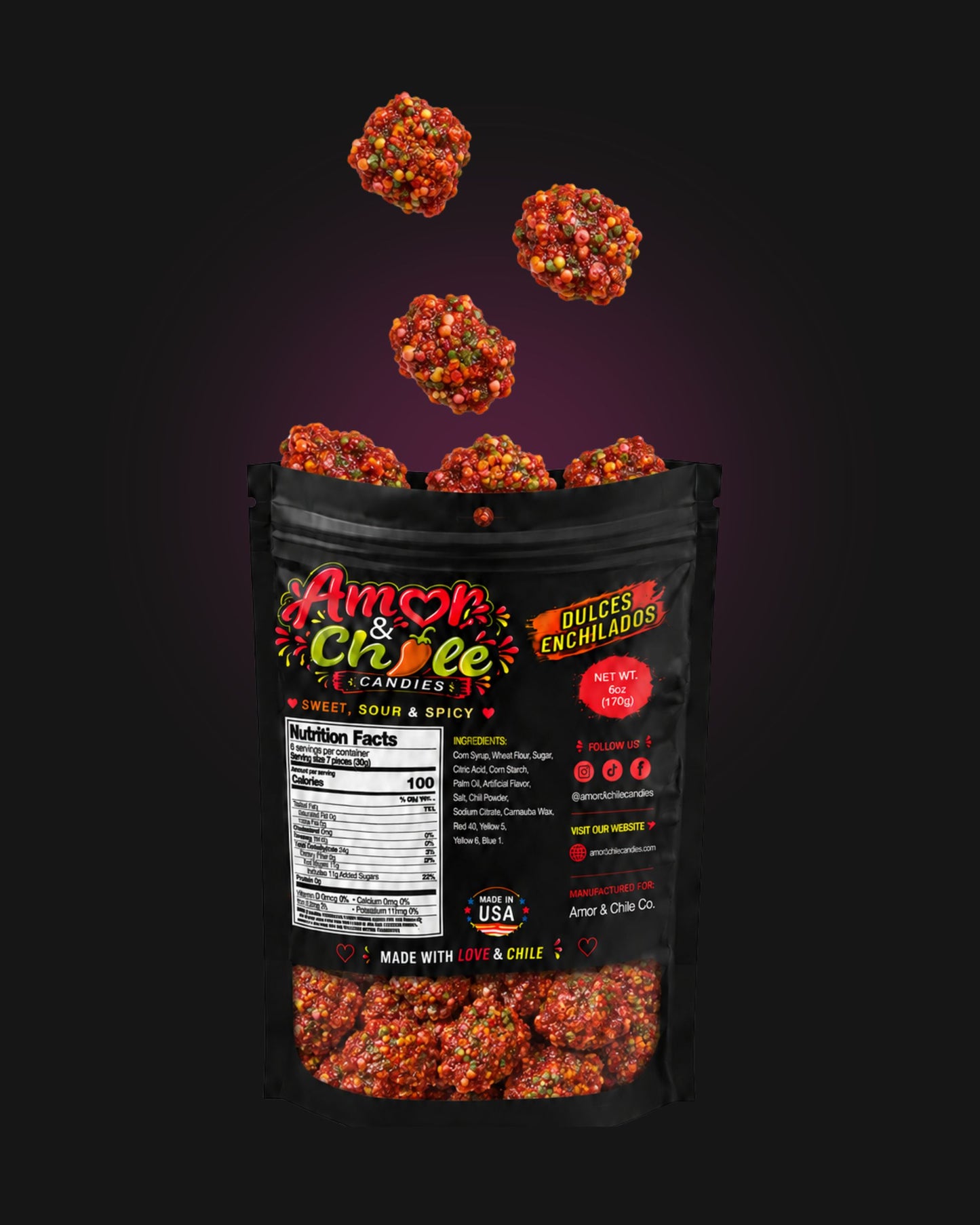 Chamoy Cosmic clusters - 6 oz