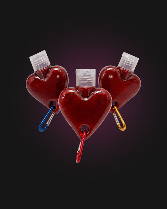 Heart-Shaped chamoy keychain